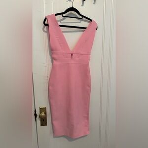 Tiger Mist Pink Backless Dress